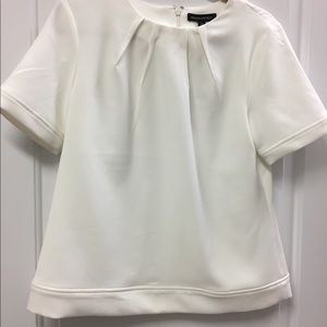 Banana Republic Tailored Ivory Top